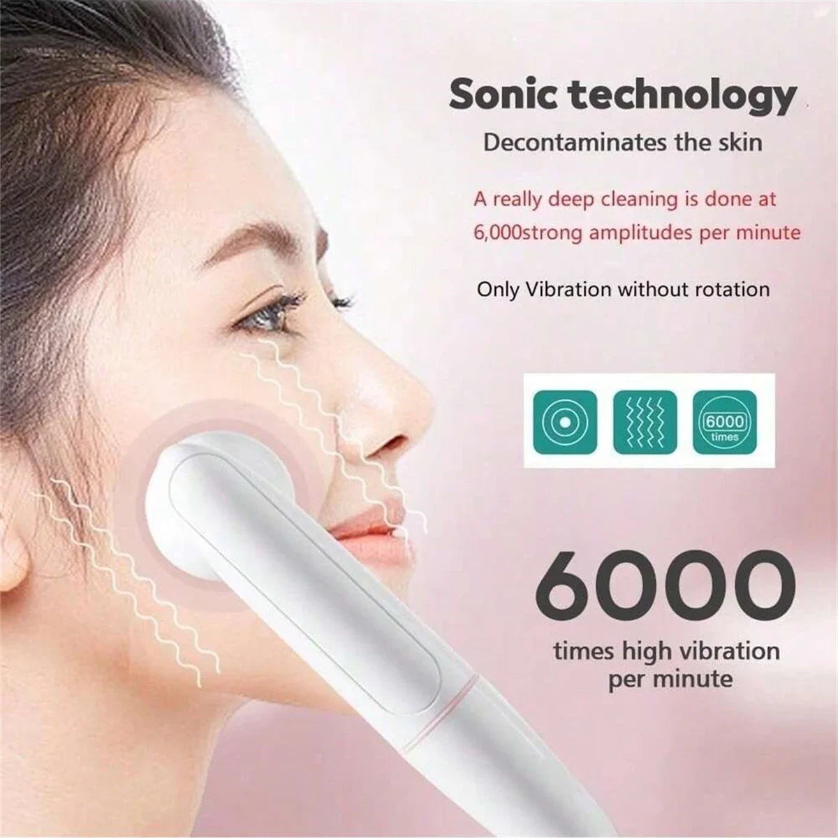 Face Beauty Electric facial cleaning brush