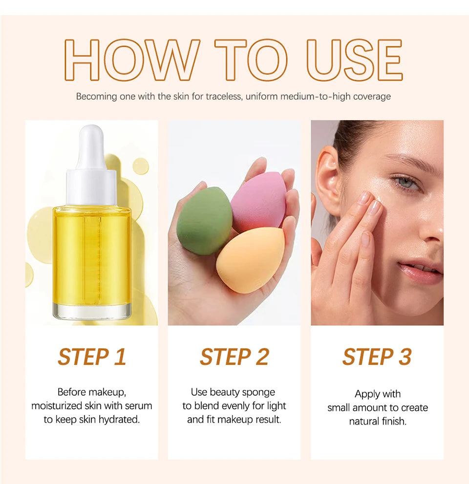 Make Up Foundation Cream for Face High
