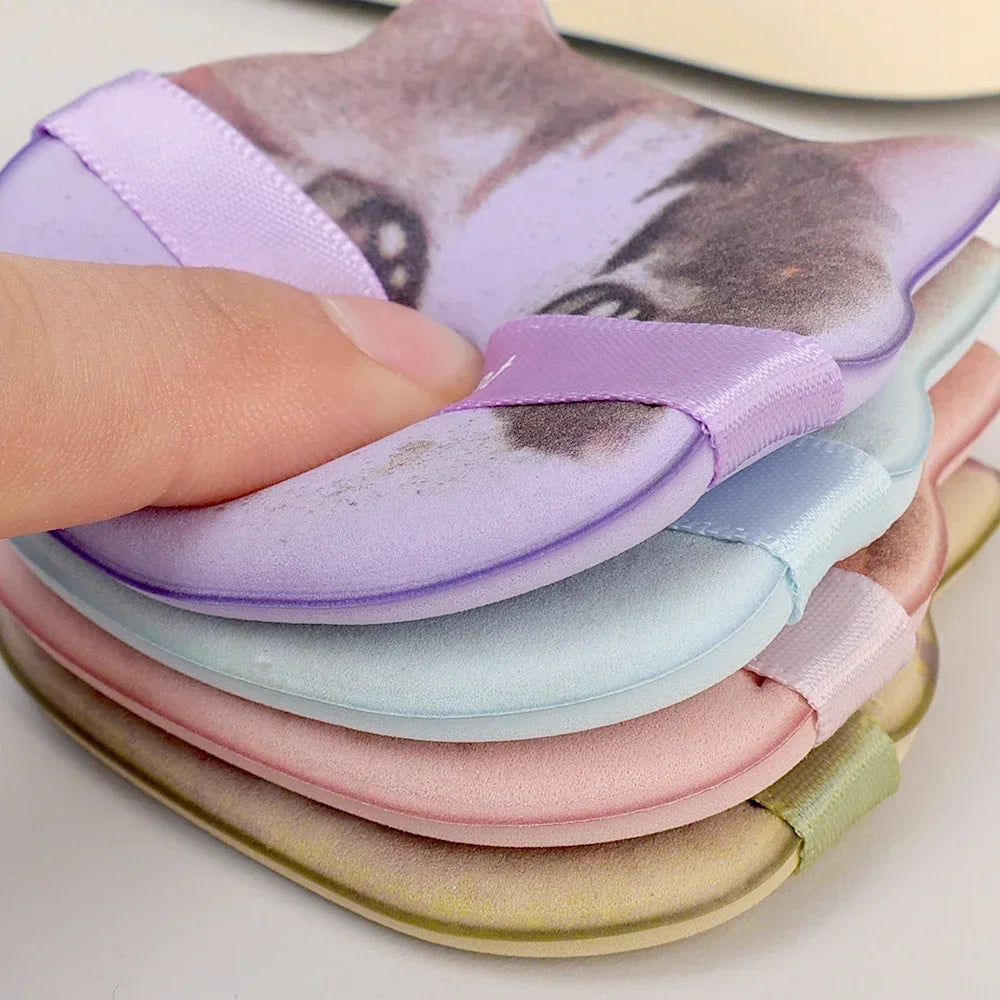10PCS Cute Cat Makeup Puff Foundation