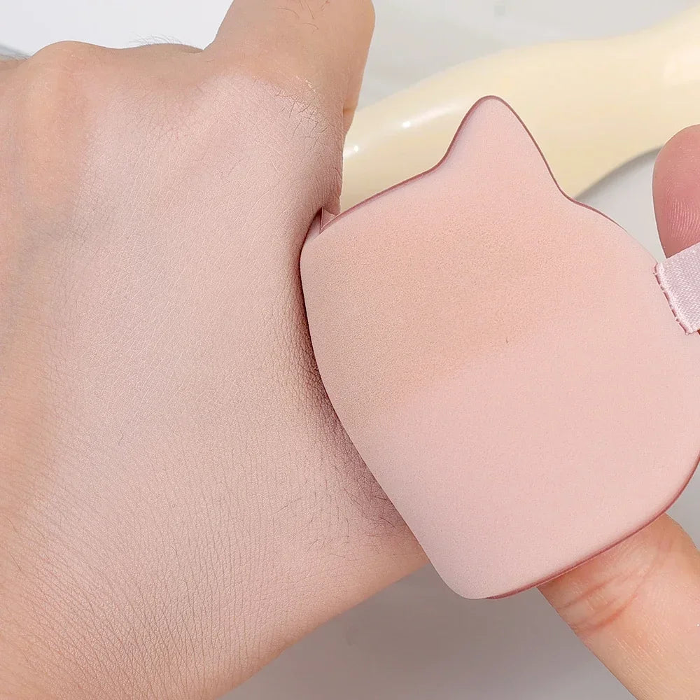 10PCS Cute Cat Makeup Puff Foundation