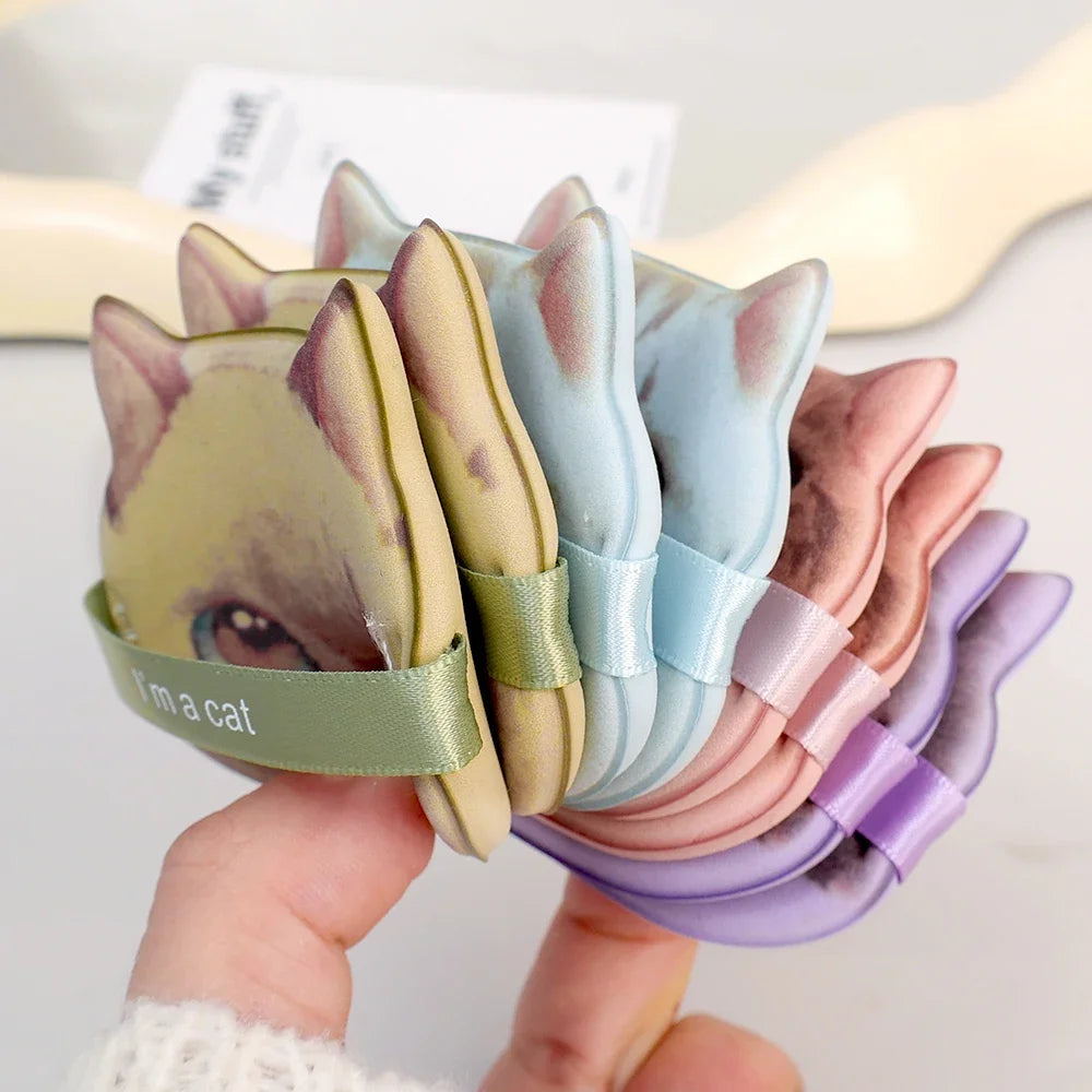 10PCS Cute Cat Makeup Puff Foundation